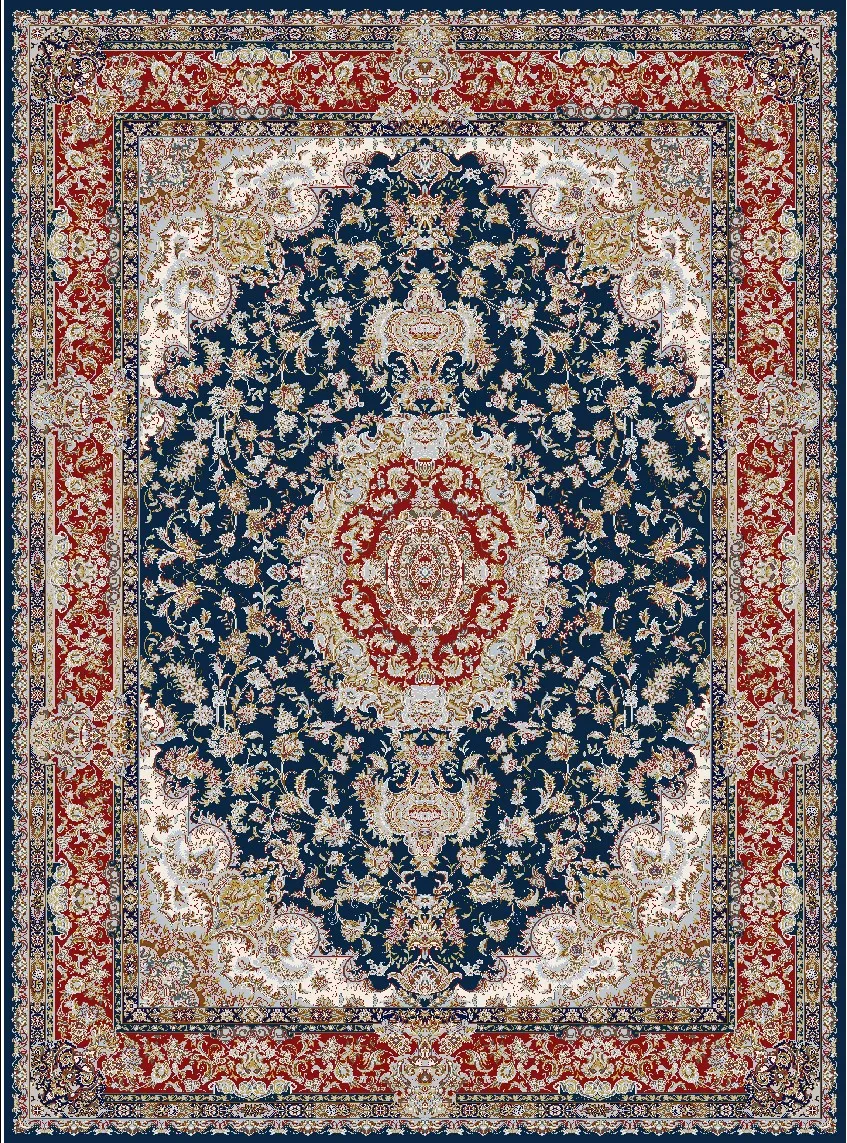 Tappeto Wilton - Vakifli (blu/multi)