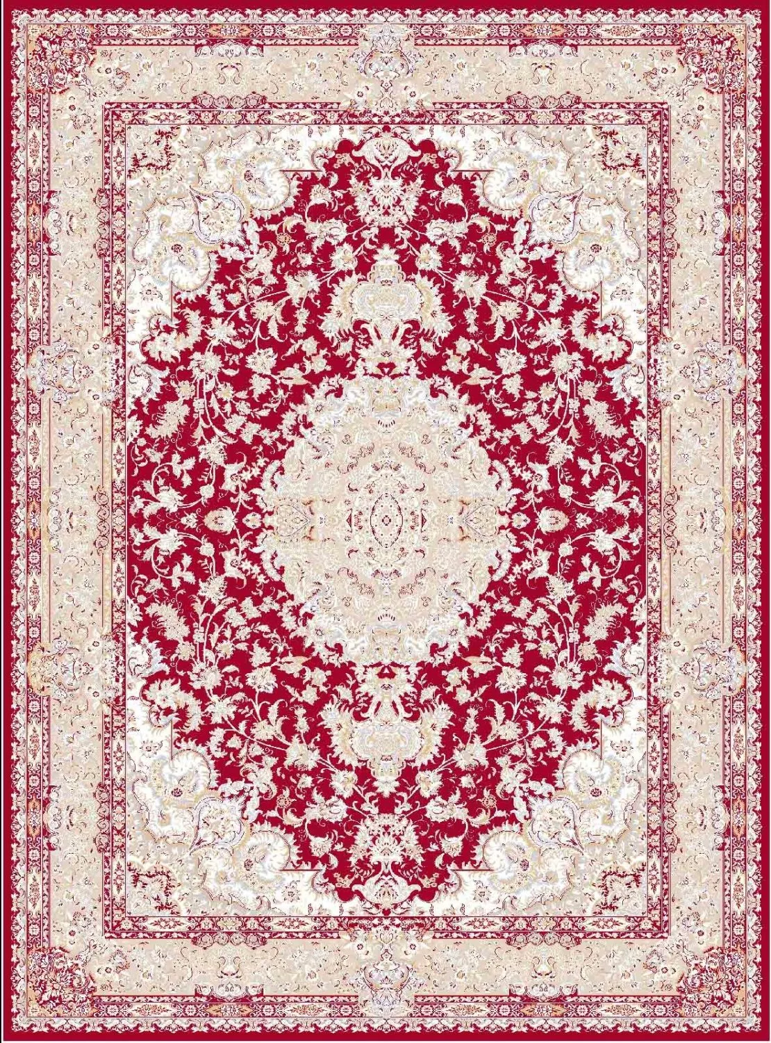 Tappeto Wilton - Vakifli (rosso/multi)