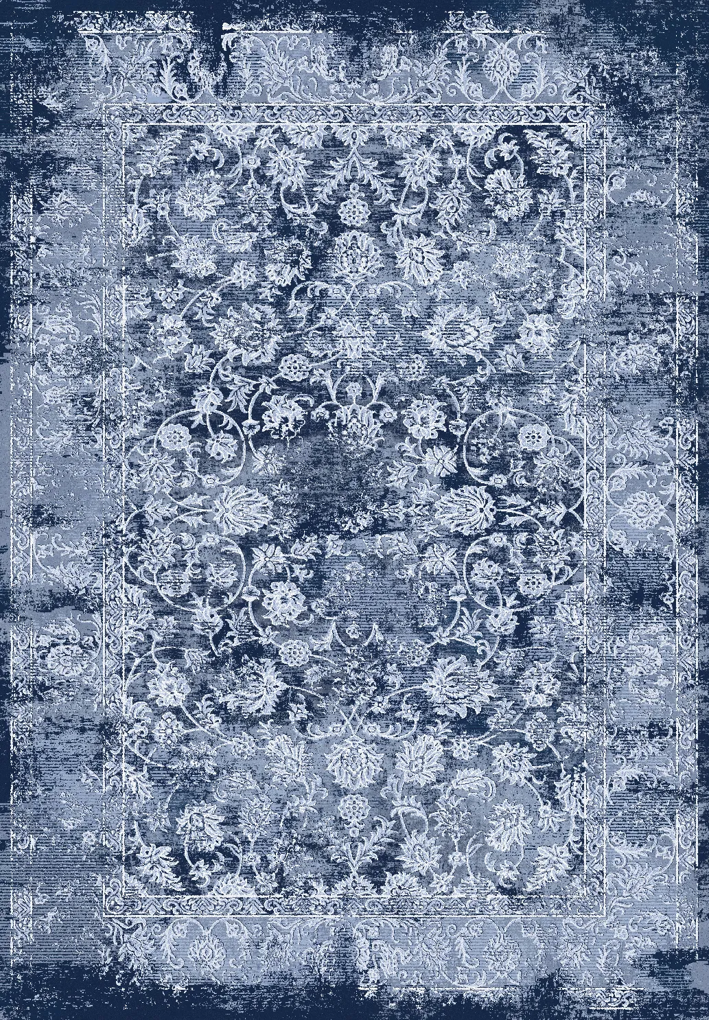 Tappeto Wilton - Amaya (blu)