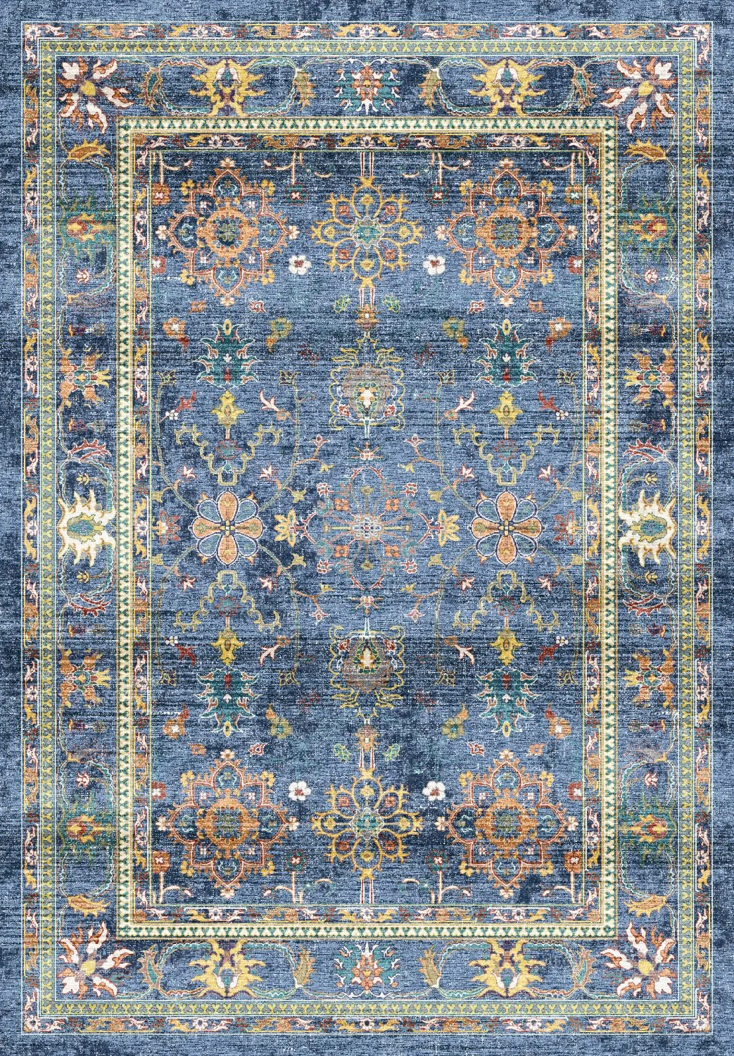 Tappeto Wilton - Livley (blu scuro)