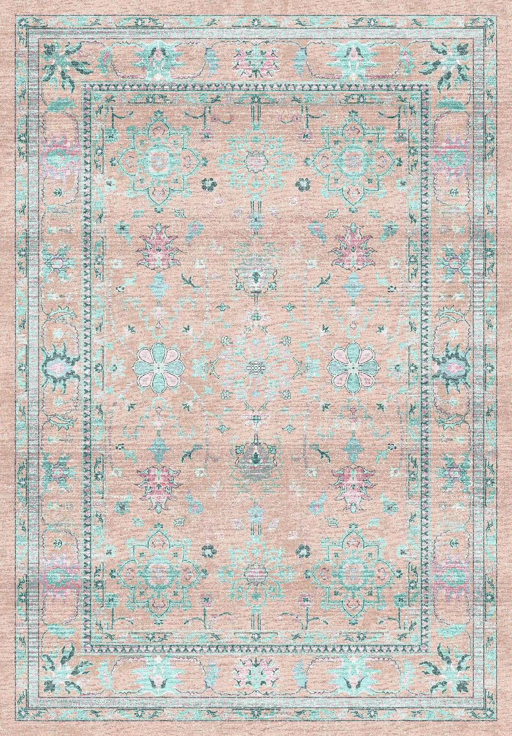 Tappeto Wilton - Livley (rosa)