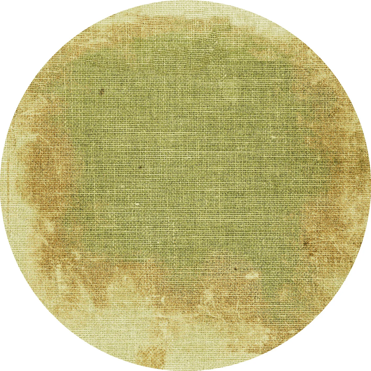 Tappeto rotondo - Albaida (verde)