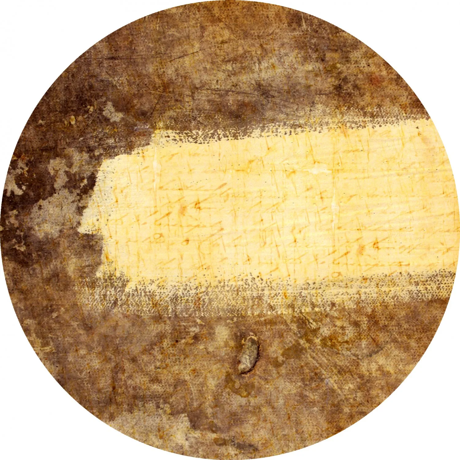 Tappeto rotondo - Agost (marrone/beige)