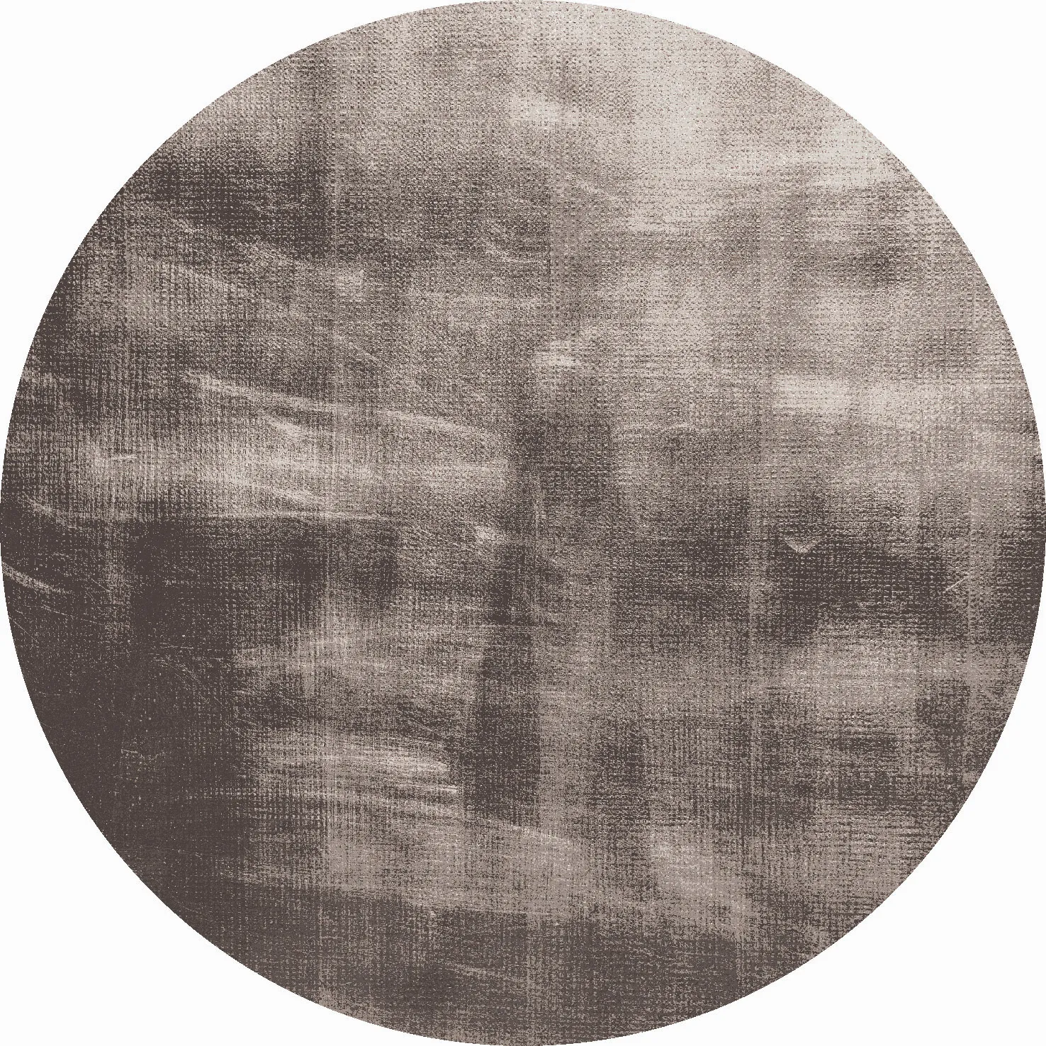 Tappeto rotondo - Olmedo (grigio/beige)