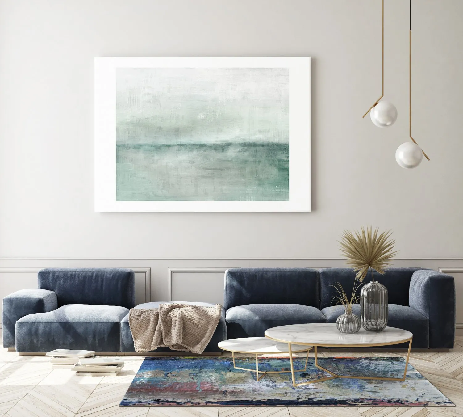 Tappeto Wilton - Tivat (blu/multi)