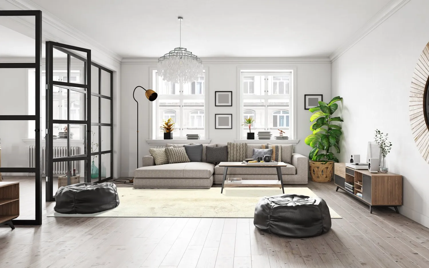 Tappeto Wilton - Osuna (grigio/beige)