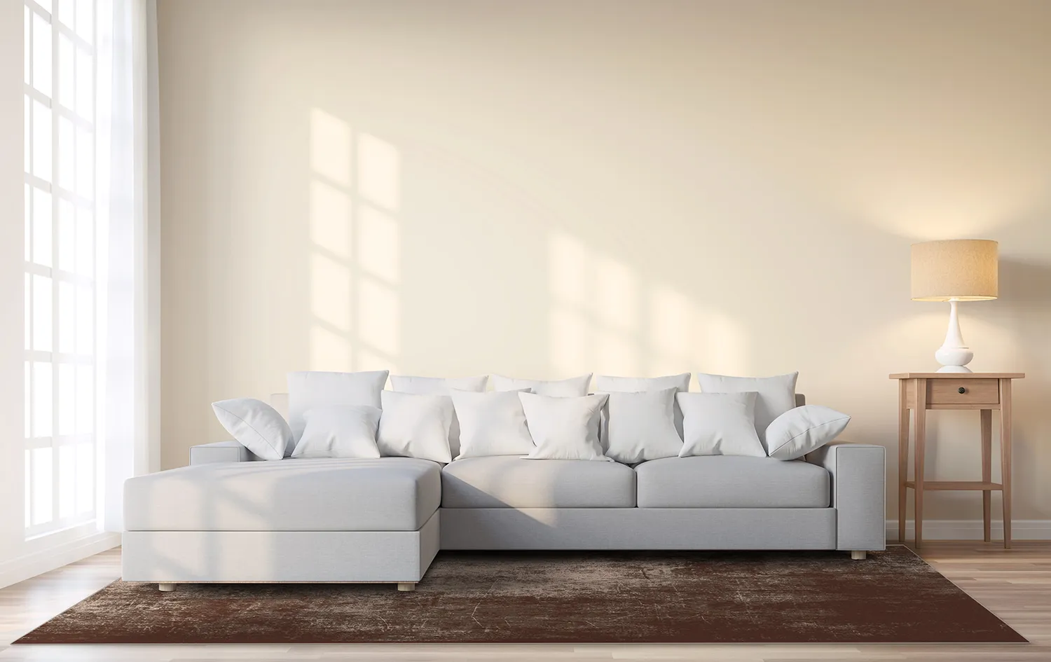 Tappeto Wilton - Lynton (marrone scuro)