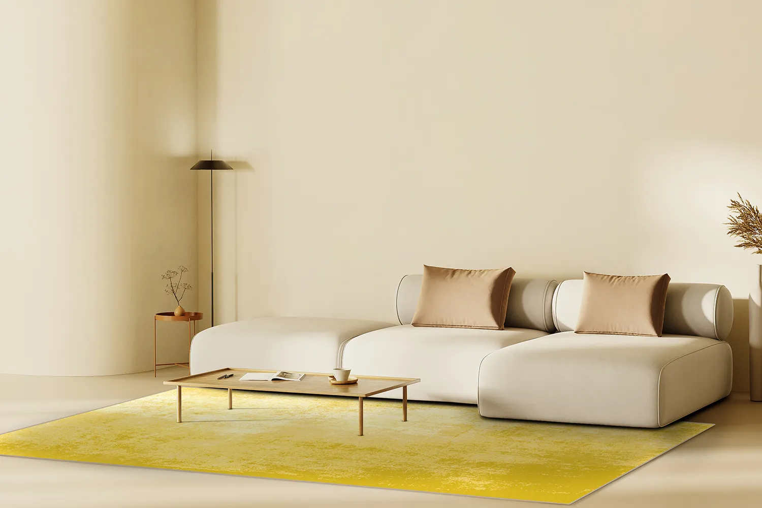 Tappeto Wilton - Lynton (giallo)
