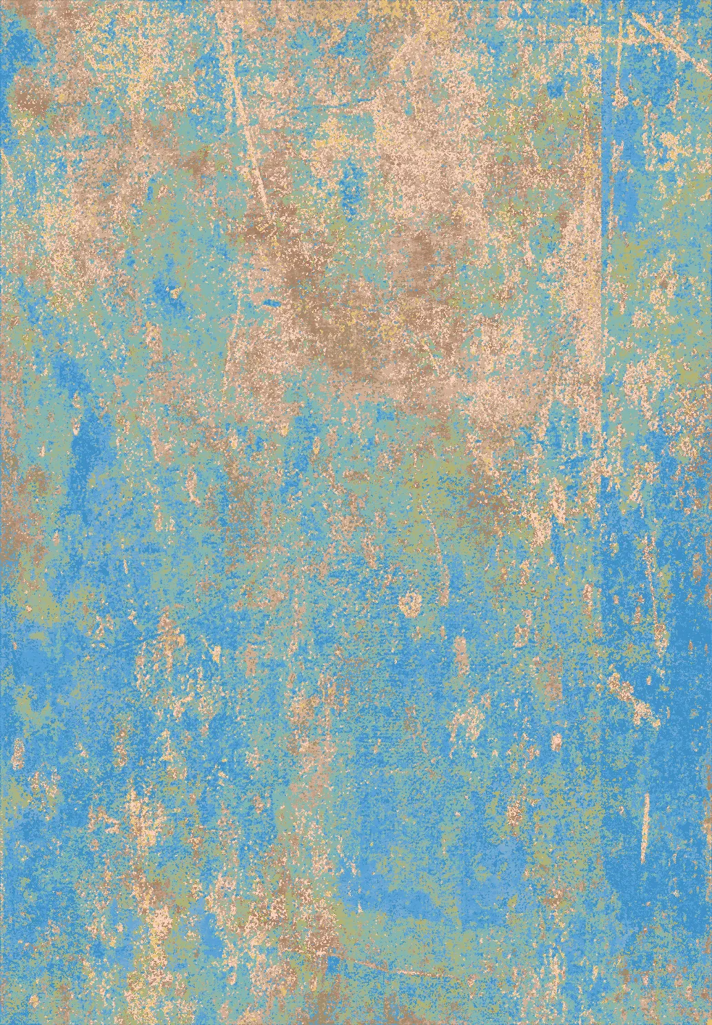 Tappeto Wilton - Pavoa (blu)