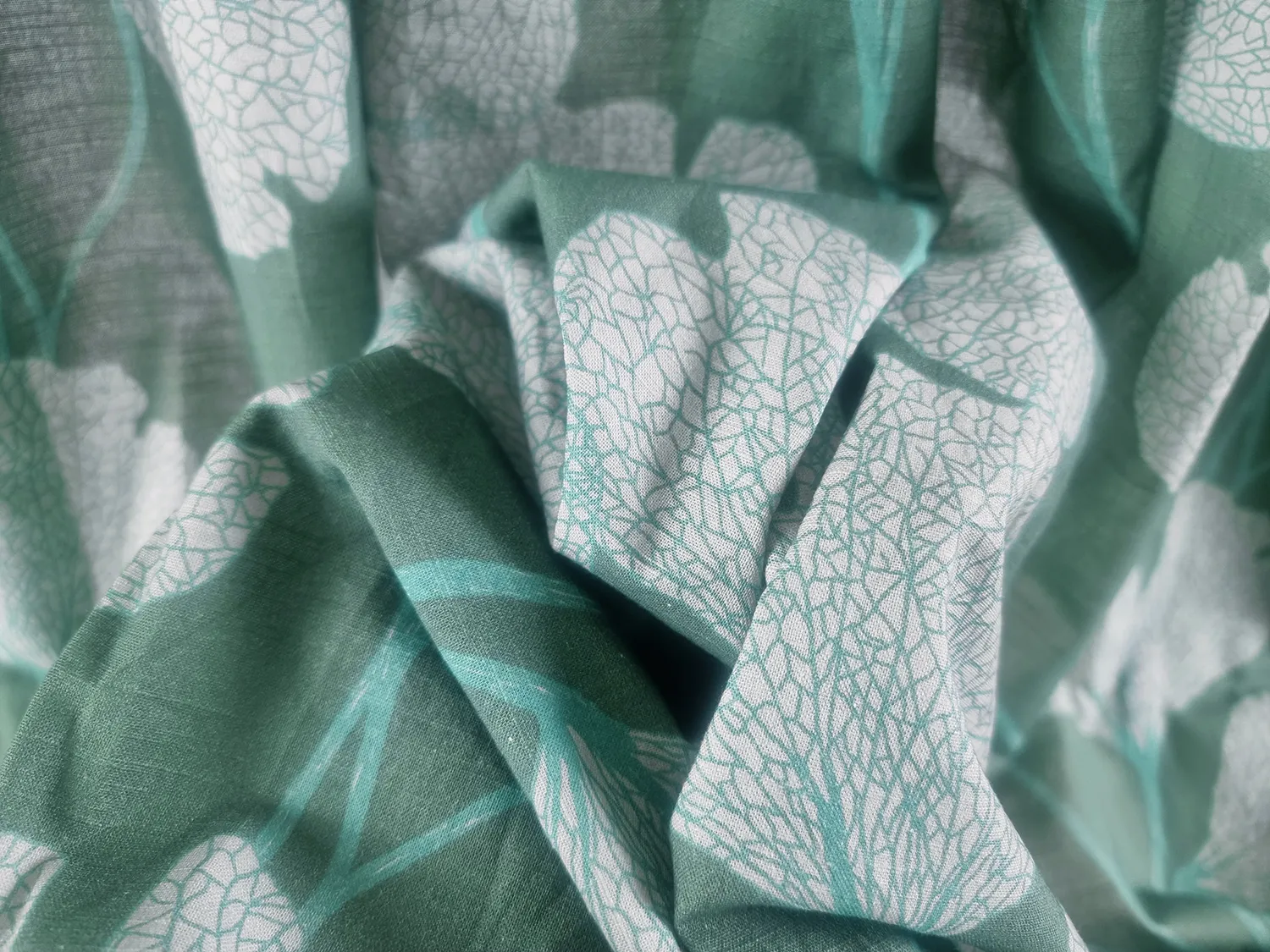 Tovaglia In Cotone - Abril (verde scuro)