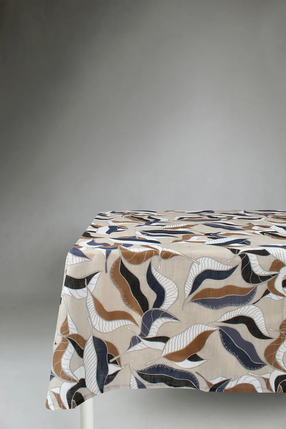 Tovaglia In Cotone - Amalie (grigio/blu)