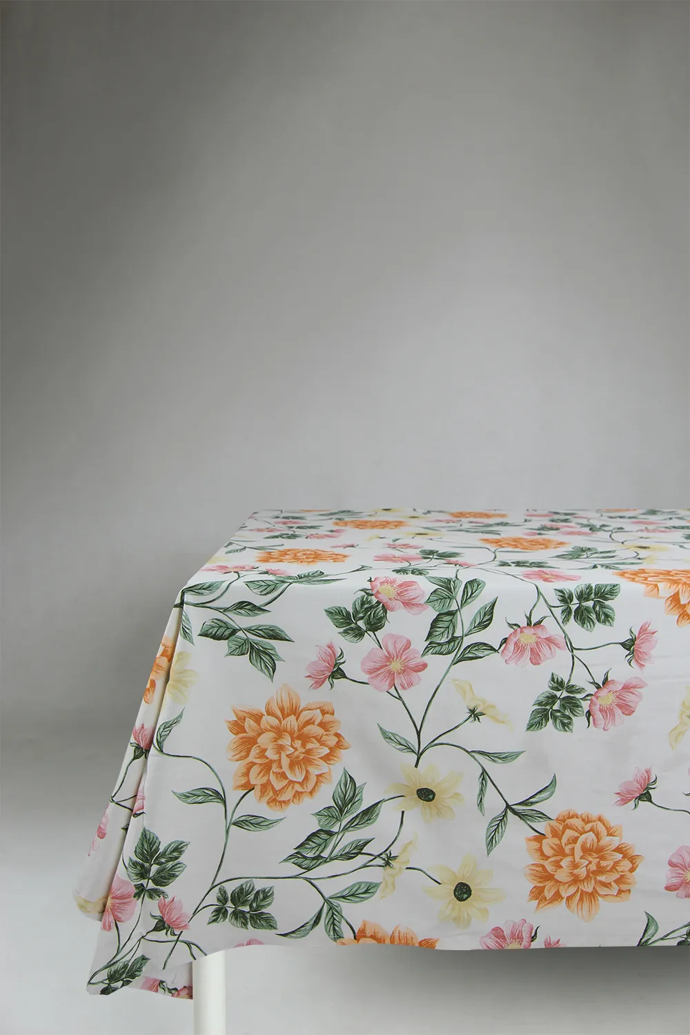 Tovaglia In Cotone - Dahlia (arancia)