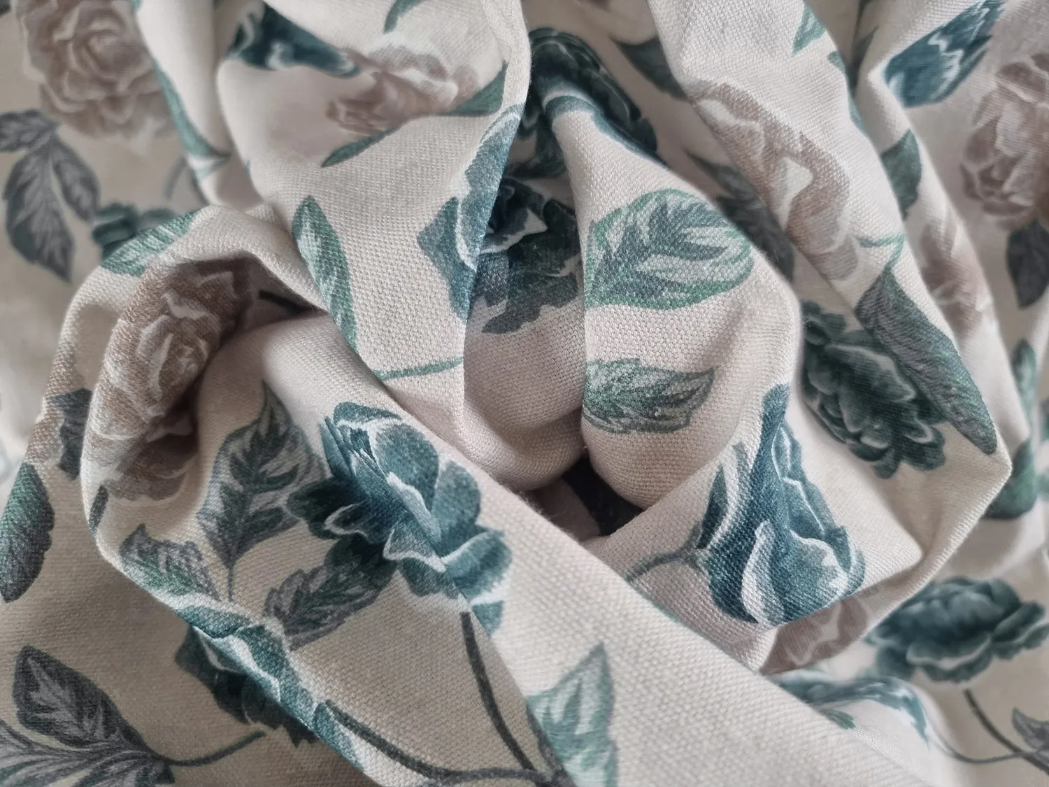 Tovaglia In Cotone - Wreath (blu)