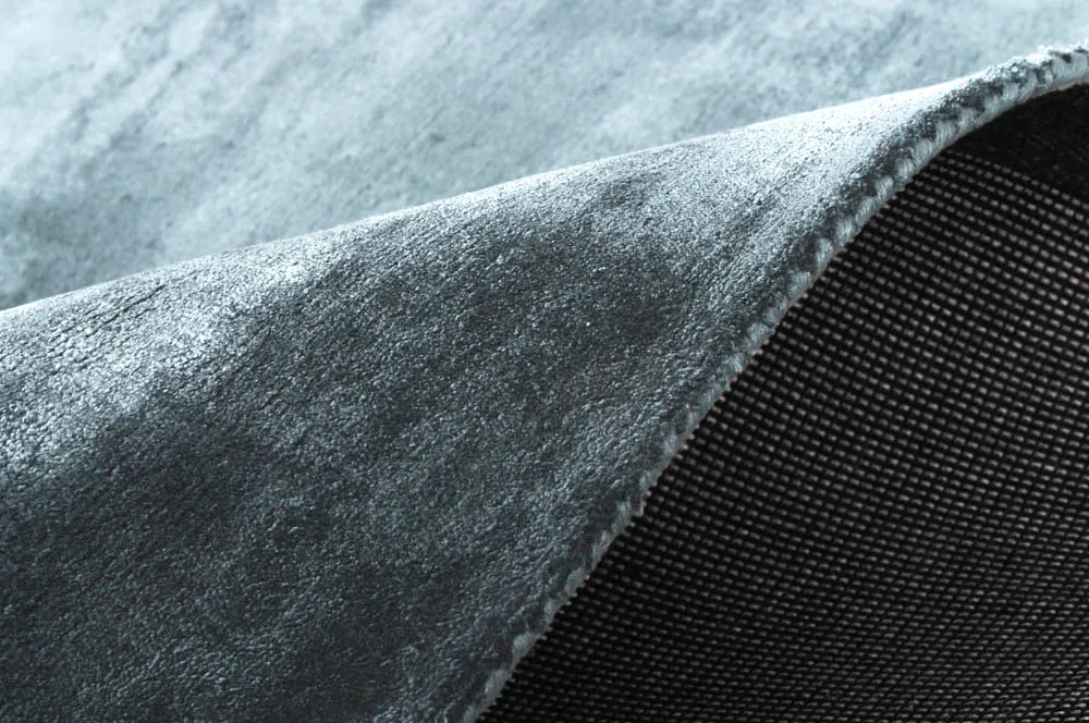 Tappeto In Viscosa - Jodhpur Special Luxury Edition (blu/grigio)