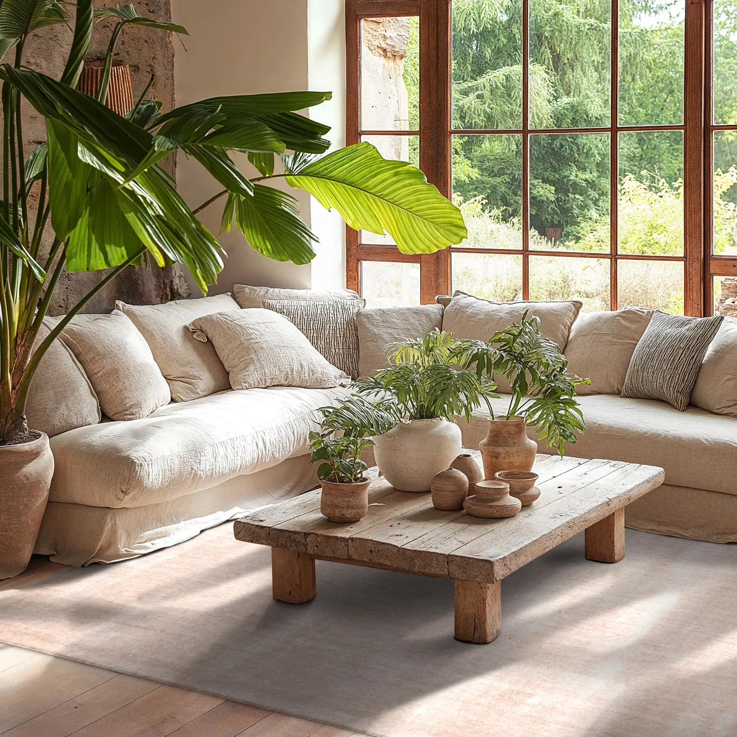 Recycled PET with viscose look (marrone chiaro)