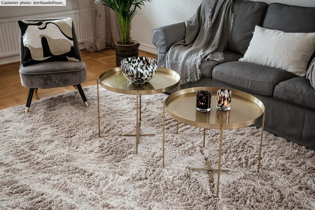 Tappeto A Pelo Lungo - Kanvas (beige)