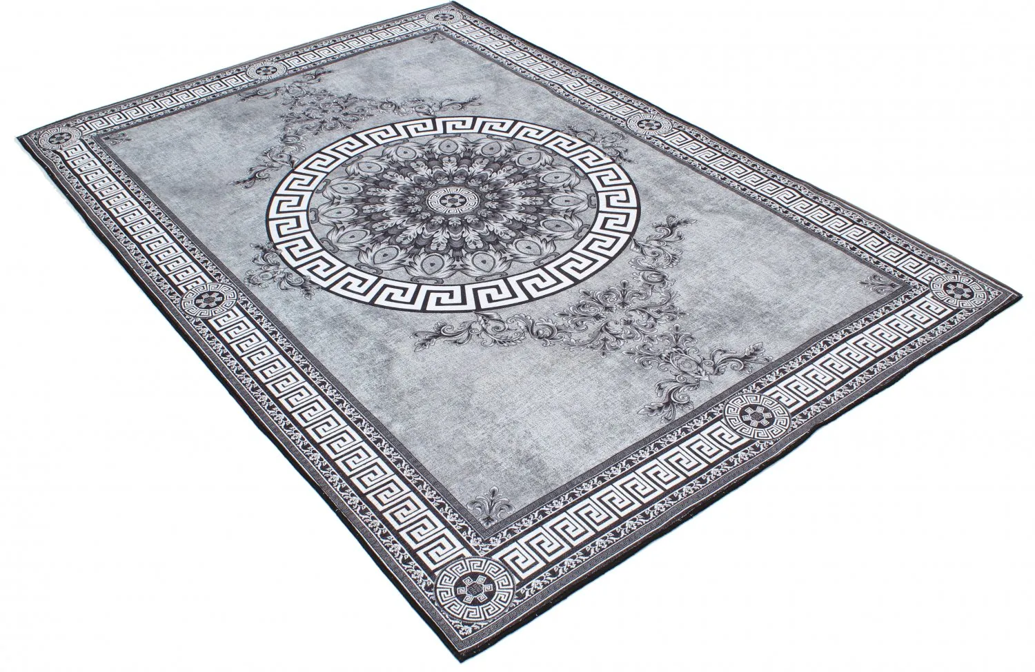 Tappeto Wilton - Amer (nero/bianco)