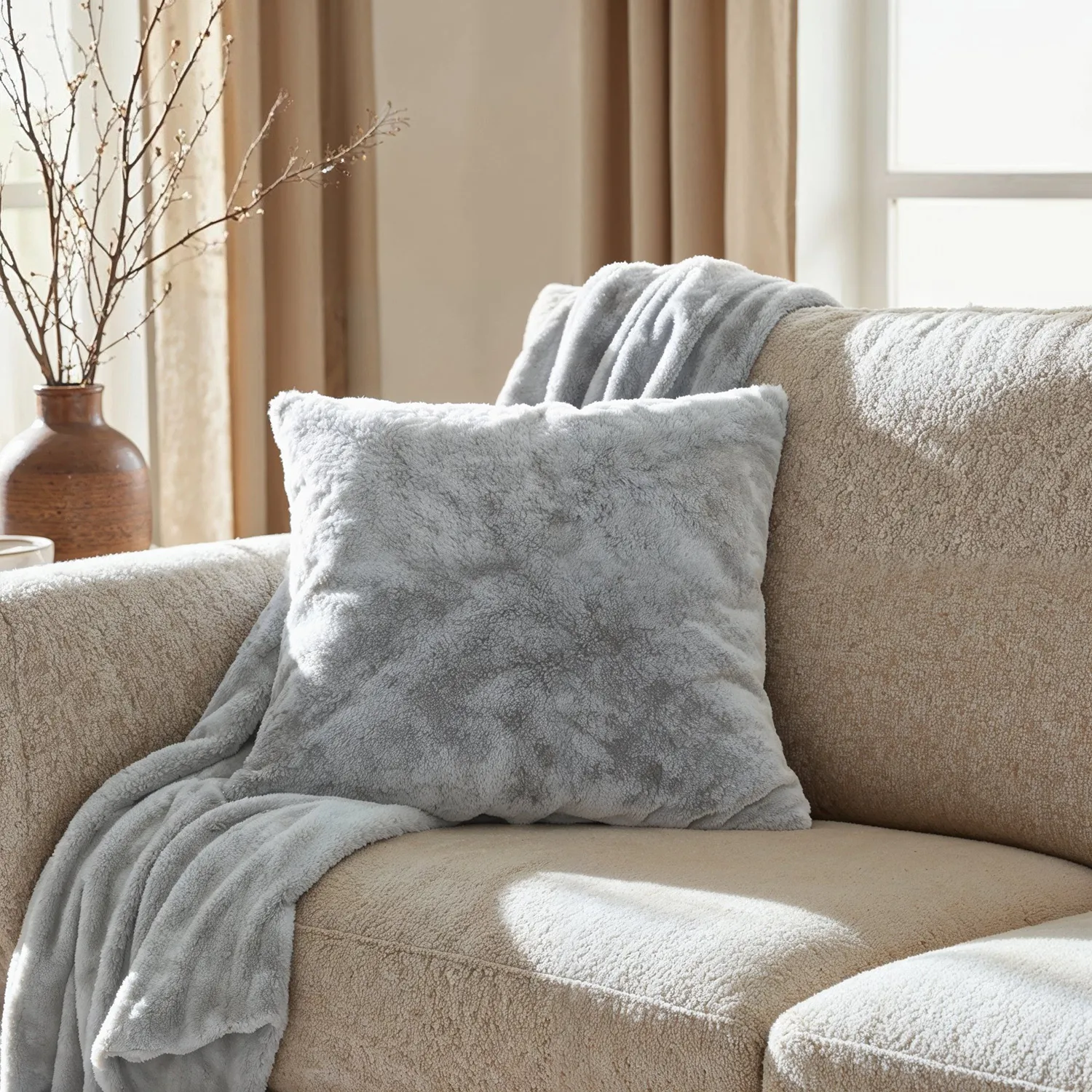 Coperte - Aranga Super Soft Throw (grigio)
