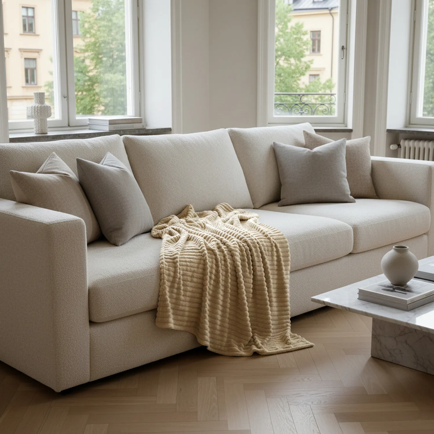 Coperte - Haines Blanket (beige)