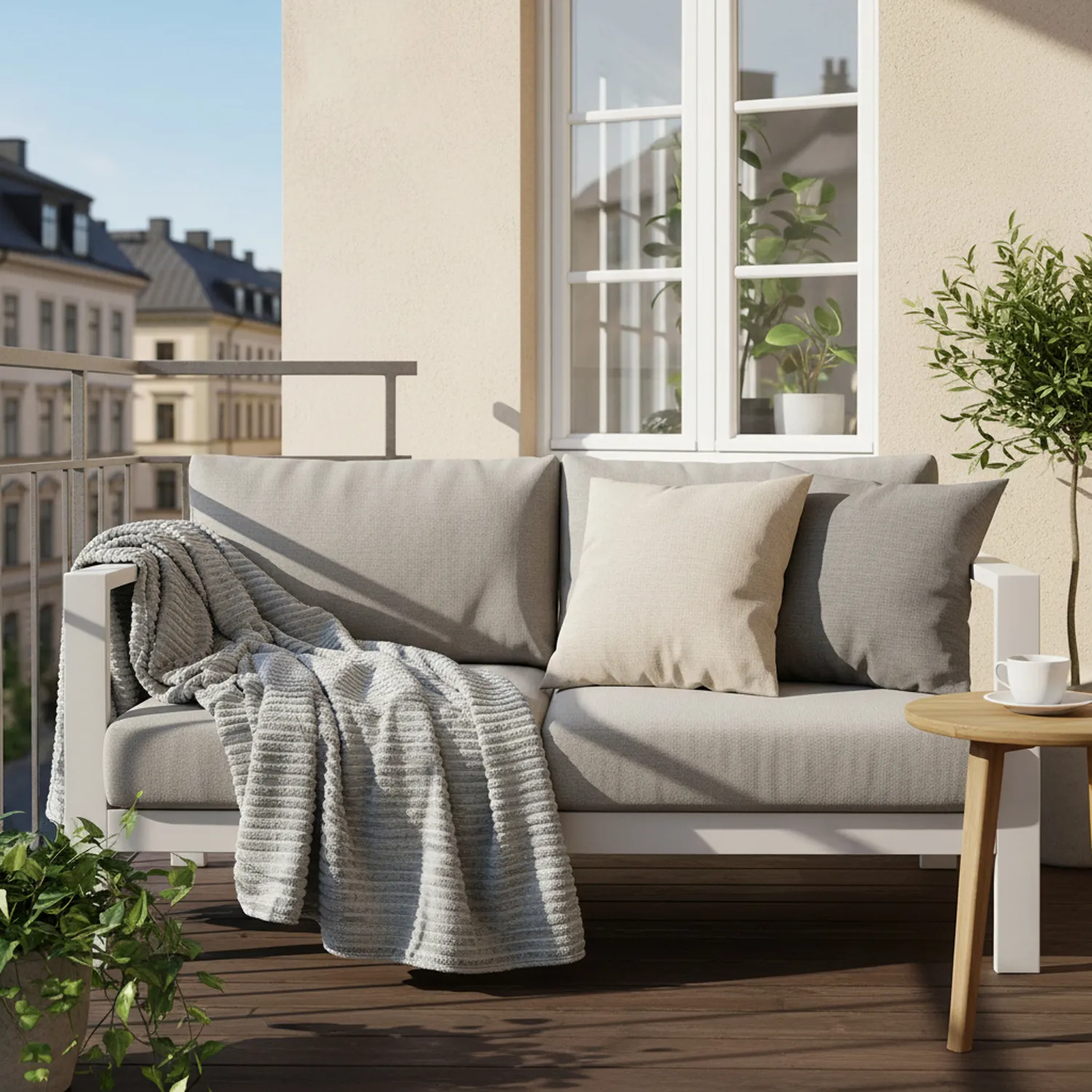 Coperte - Haines Blanket (grigio)