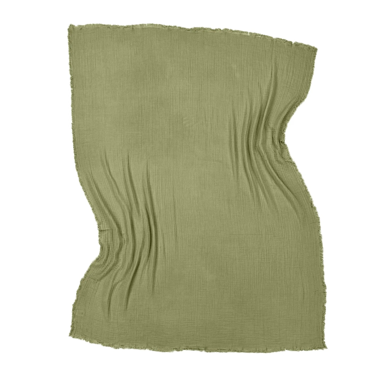 Coperte - Plaid in mussola - Dorena (verde)