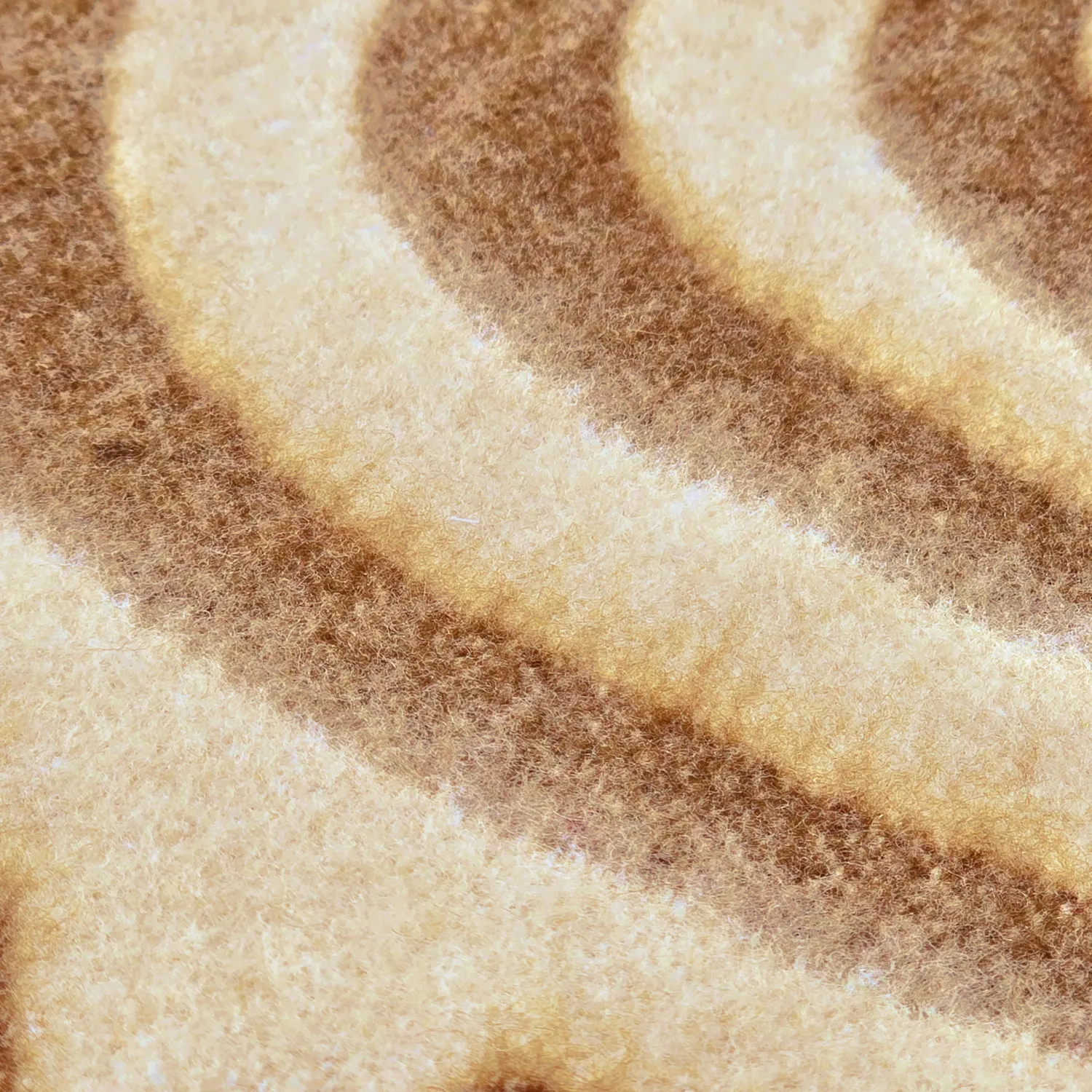 Coperte - Plaid in misto lana - Melody (marrone/beige)