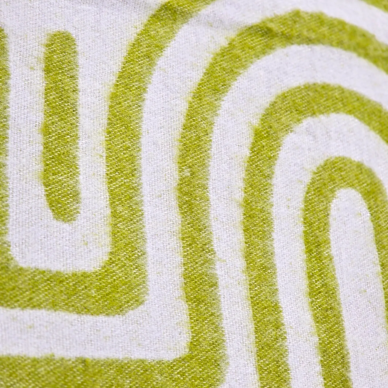 Coperte - Plaid in misto lana - Melody (verde/viola)