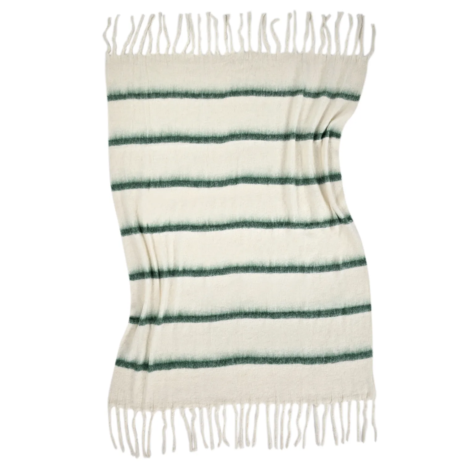 Coperte - Plaid in misto lana - Miranda (verde)