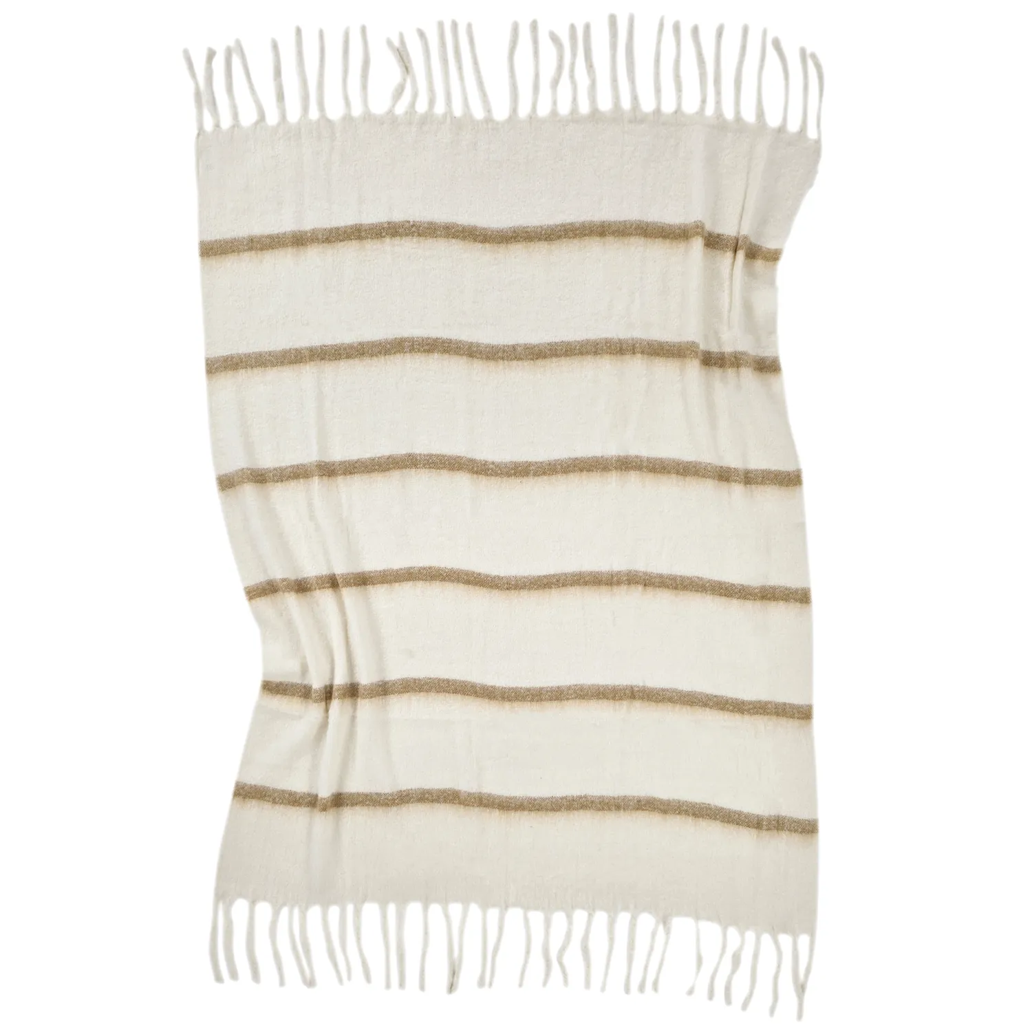 Coperte - Plaid in misto lana - Miranda (giallo)
