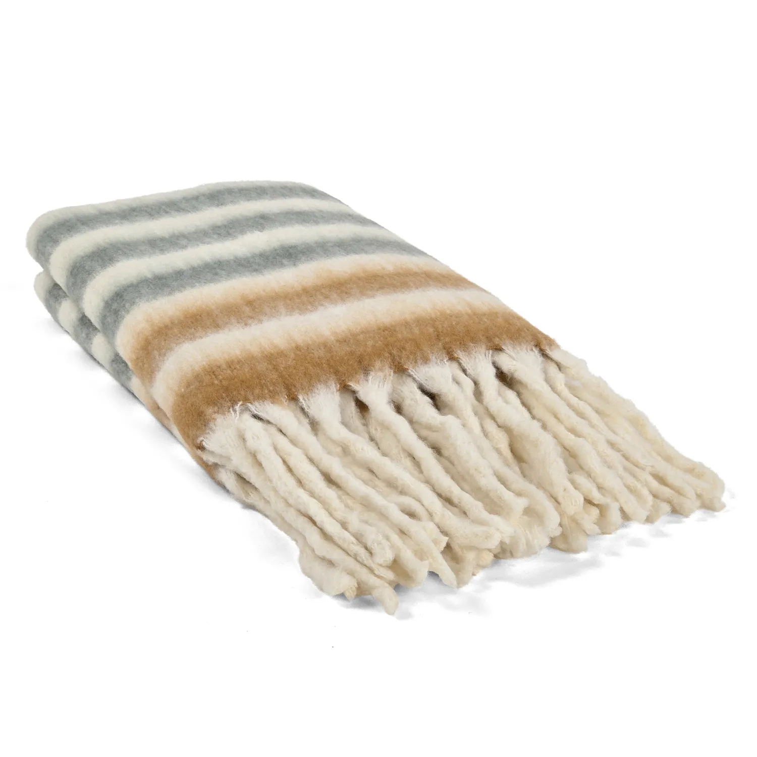 Coperte - Plaid in misto lana - Monica (giallo)