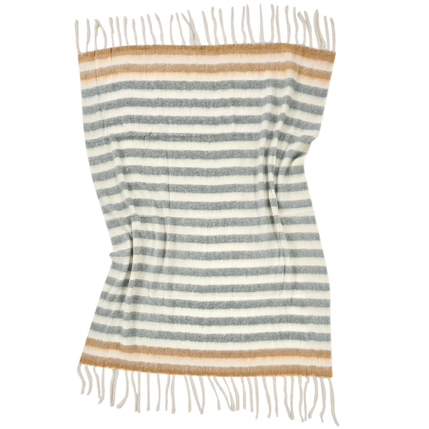 Coperte - Plaid in misto lana - Monica (giallo)
