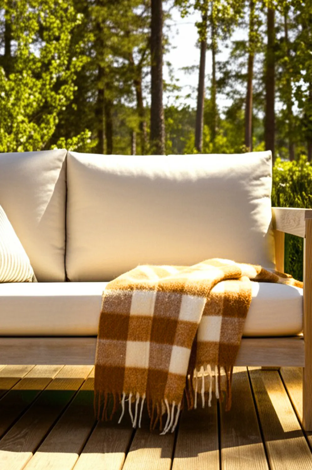 Coperte - Plaid in misto lana - Phoebe (giallo)