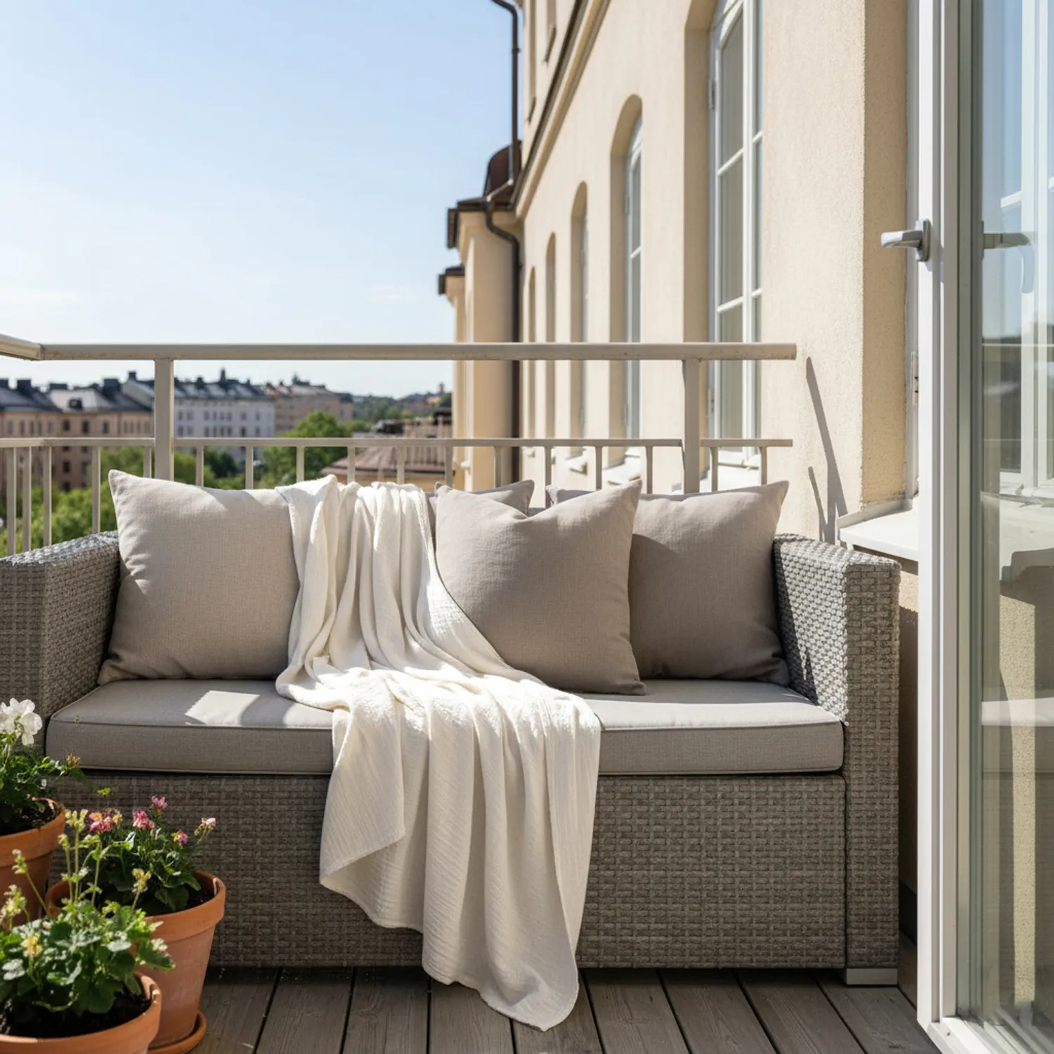 Coperte - Vanja Throw (crema)