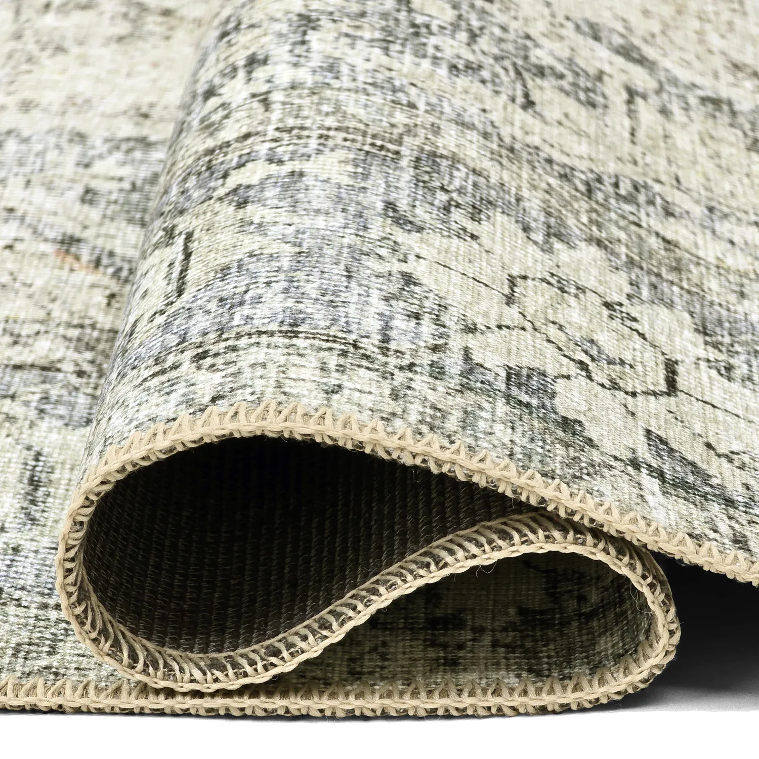 Tappeto a tessitura piatta - Alvand (grigio)