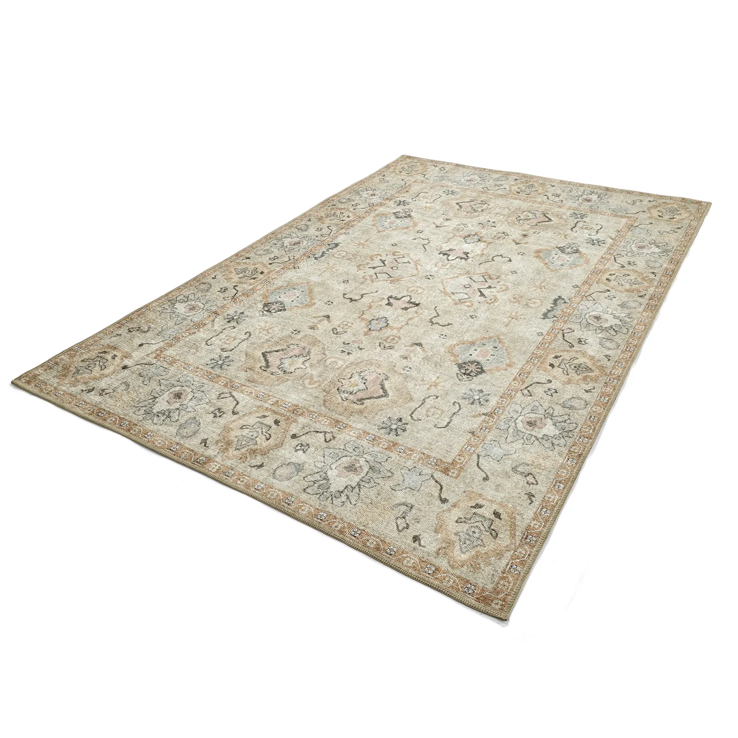 Tappeto a tessitura piatta - Amena (beige)
