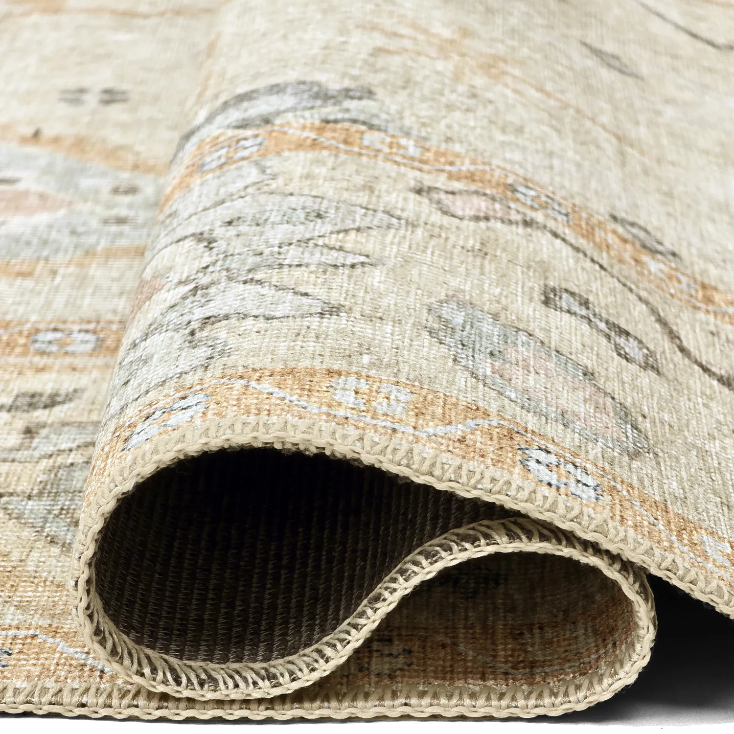 Tappeto a tessitura piatta - Amena (beige)