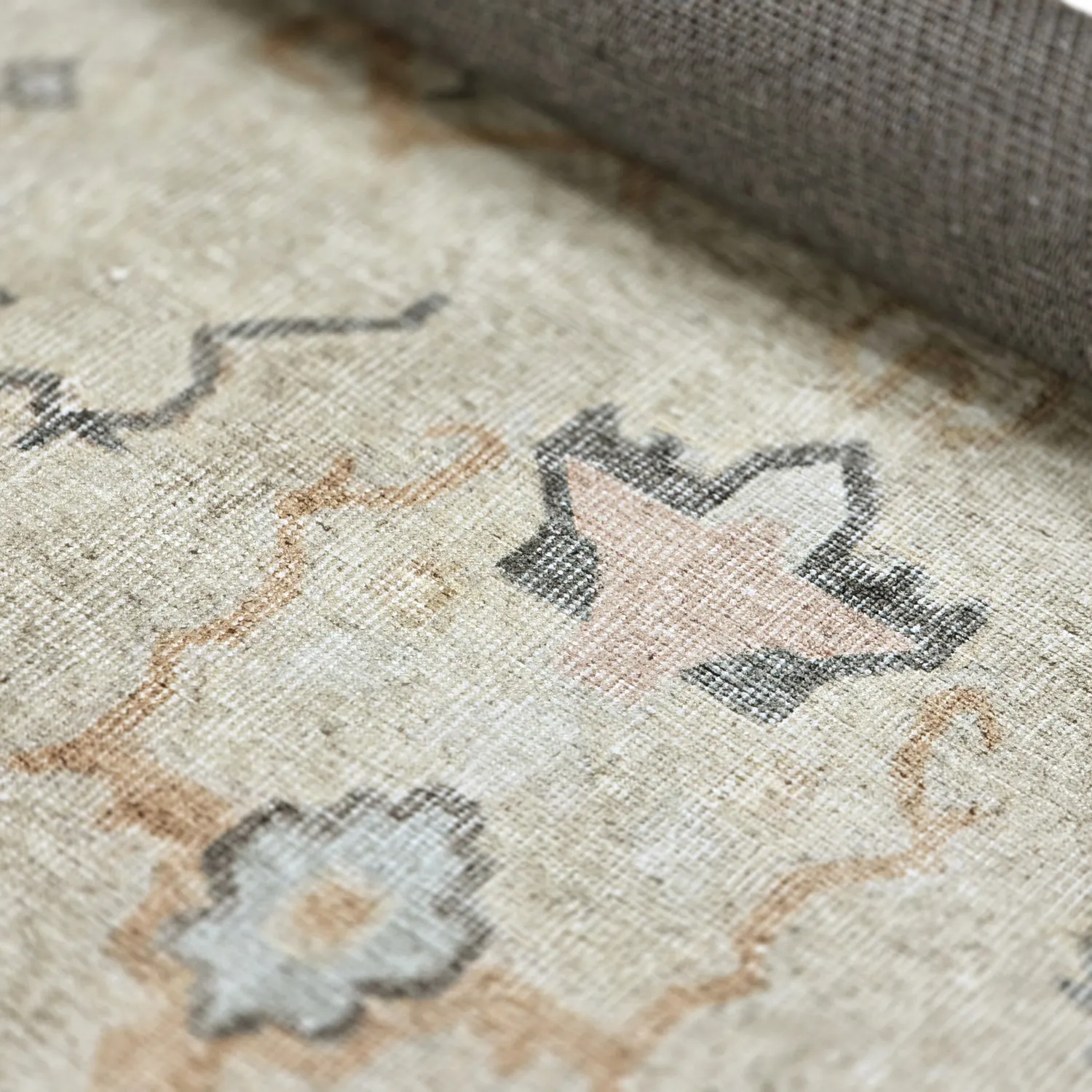 Tappeto a tessitura piatta - Amena (beige)