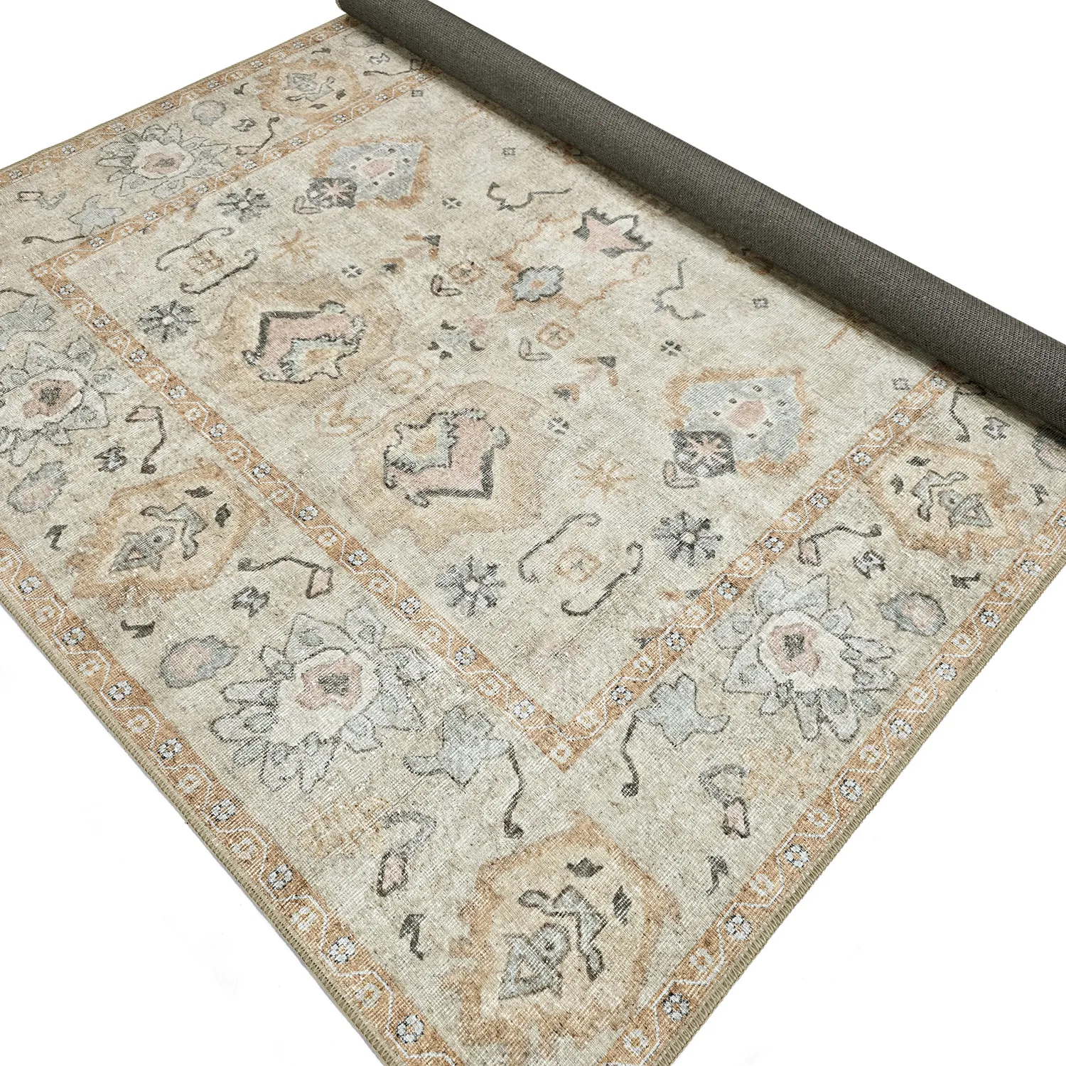 Tappeto a tessitura piatta - Amena (beige)