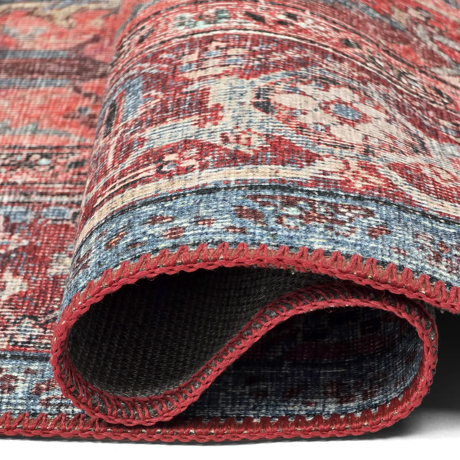 Tappeto a tessitura piatta - Birjand (rosso)