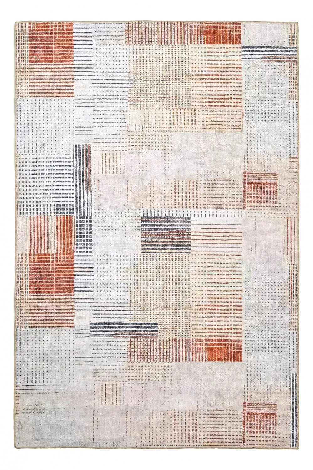 Tappeto a tessitura piatta - Calla (rosso)