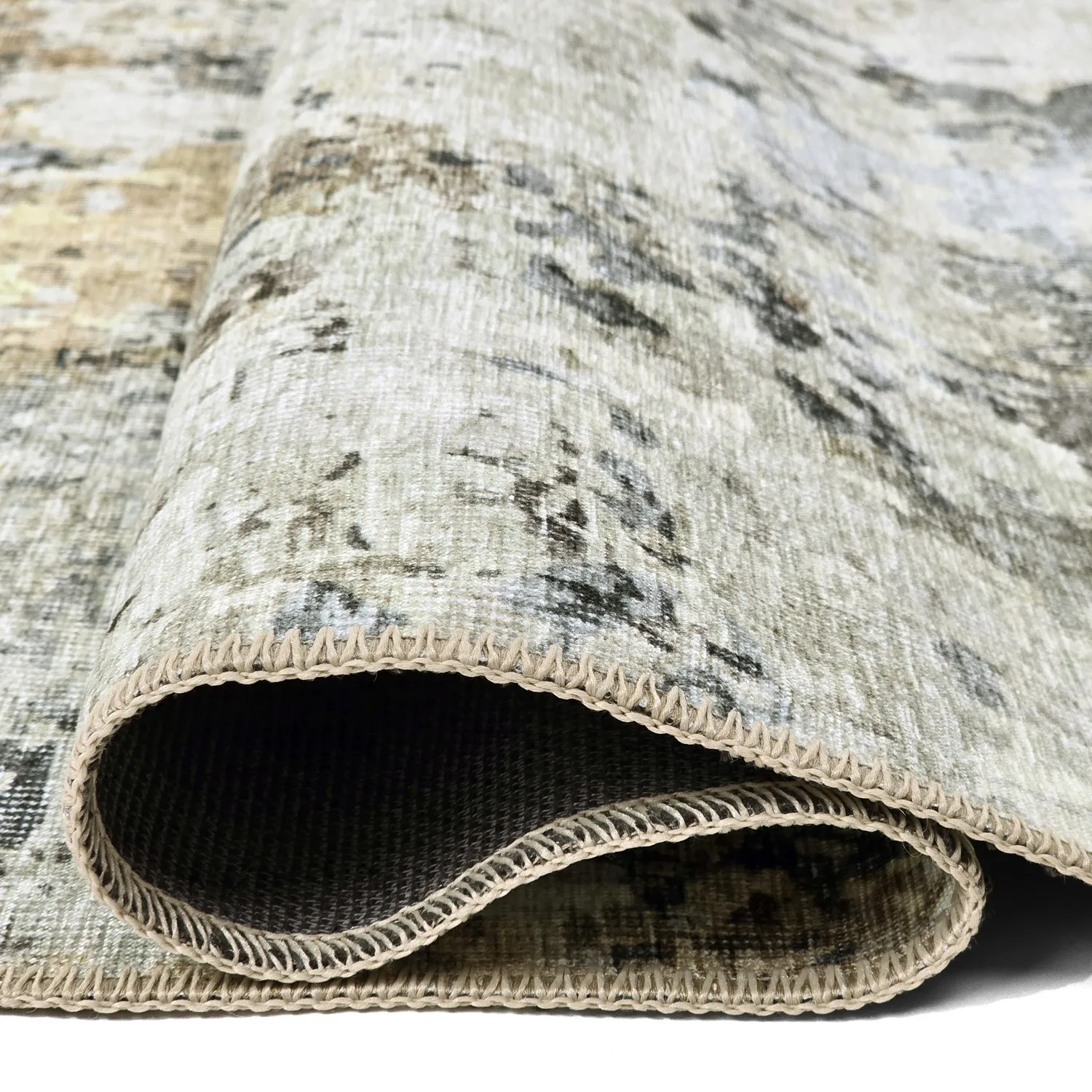Tappeto a tessitura piatta - Comino (beige/multicolore)