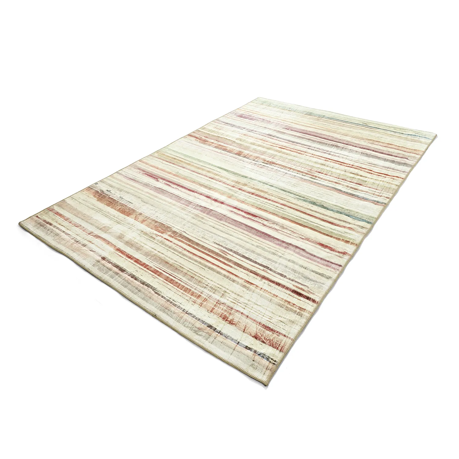 Tappeto a tessitura piatta - Delara (beige/multicolore)