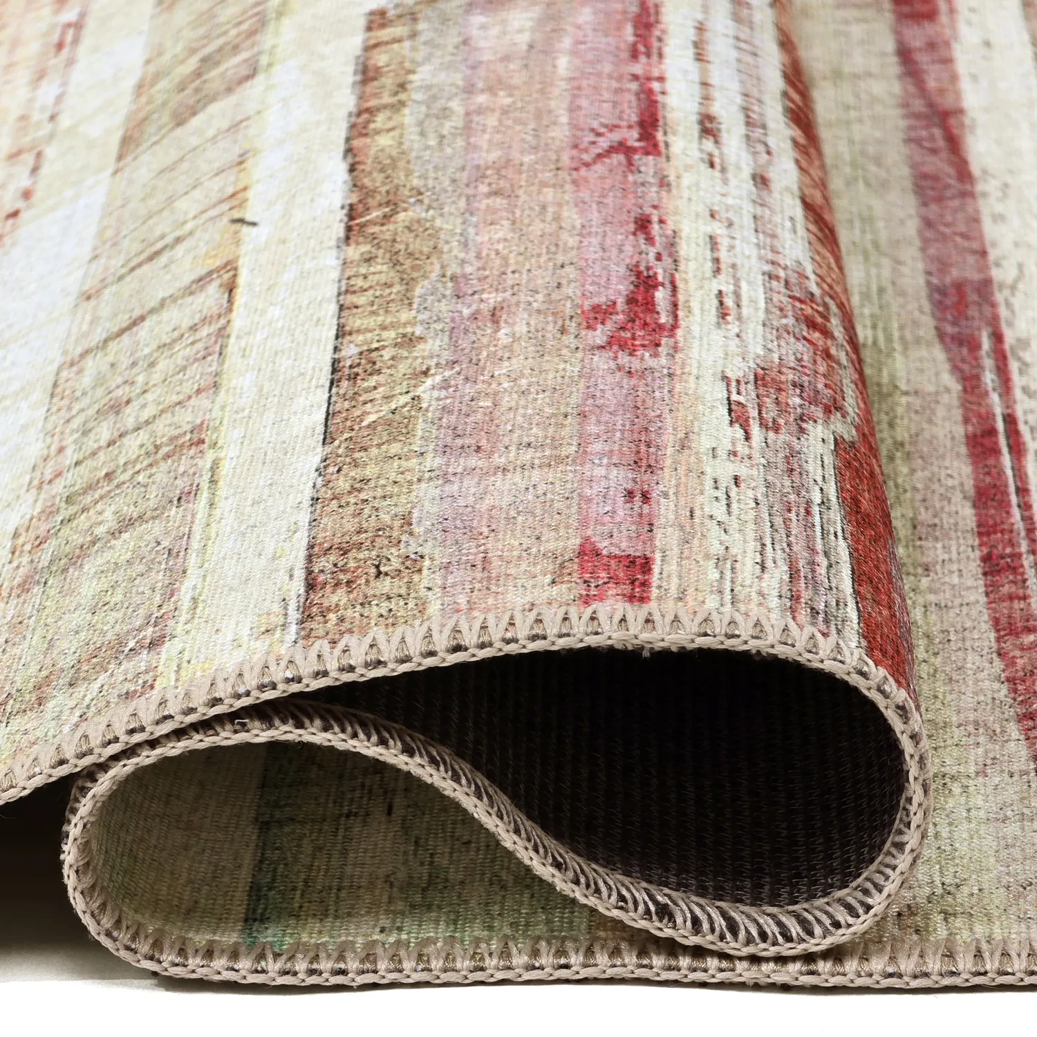 Tappeto a tessitura piatta - Delara (beige/multicolore)