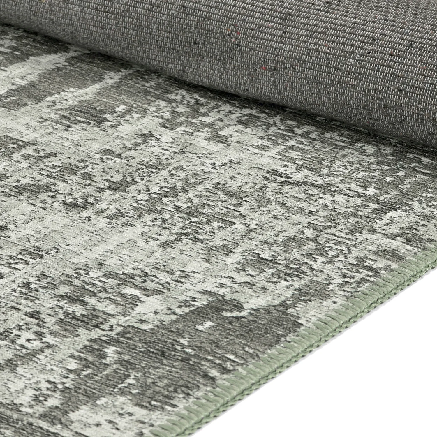 Tappeto a tessitura piatta - Elira (grigio)
