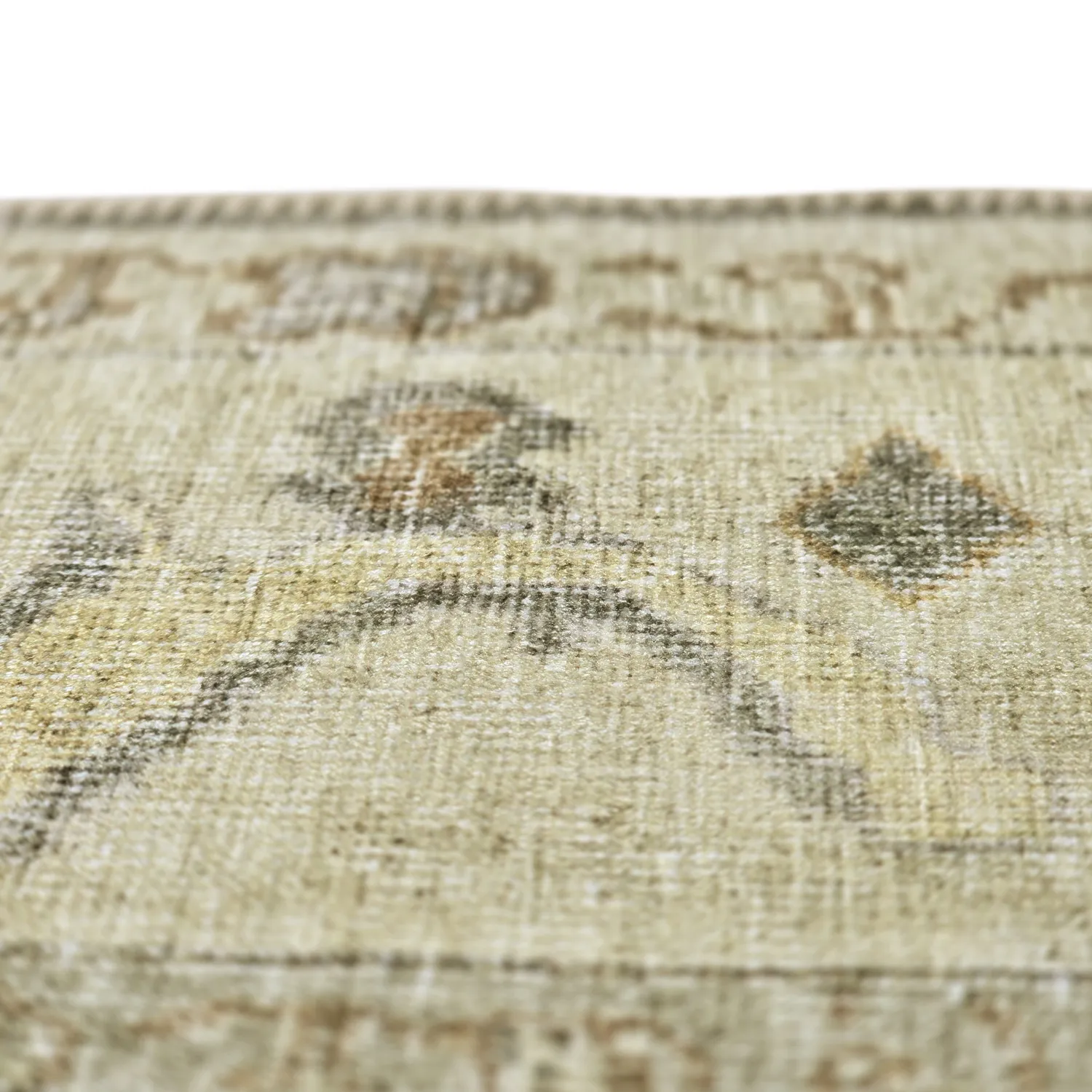Tappeto a tessitura piatta - Linaar (crema)