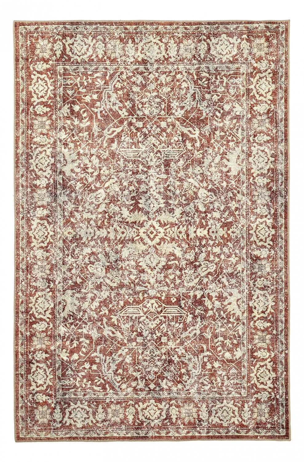 Tappeto a tessitura piatta - Meralis (rosso)