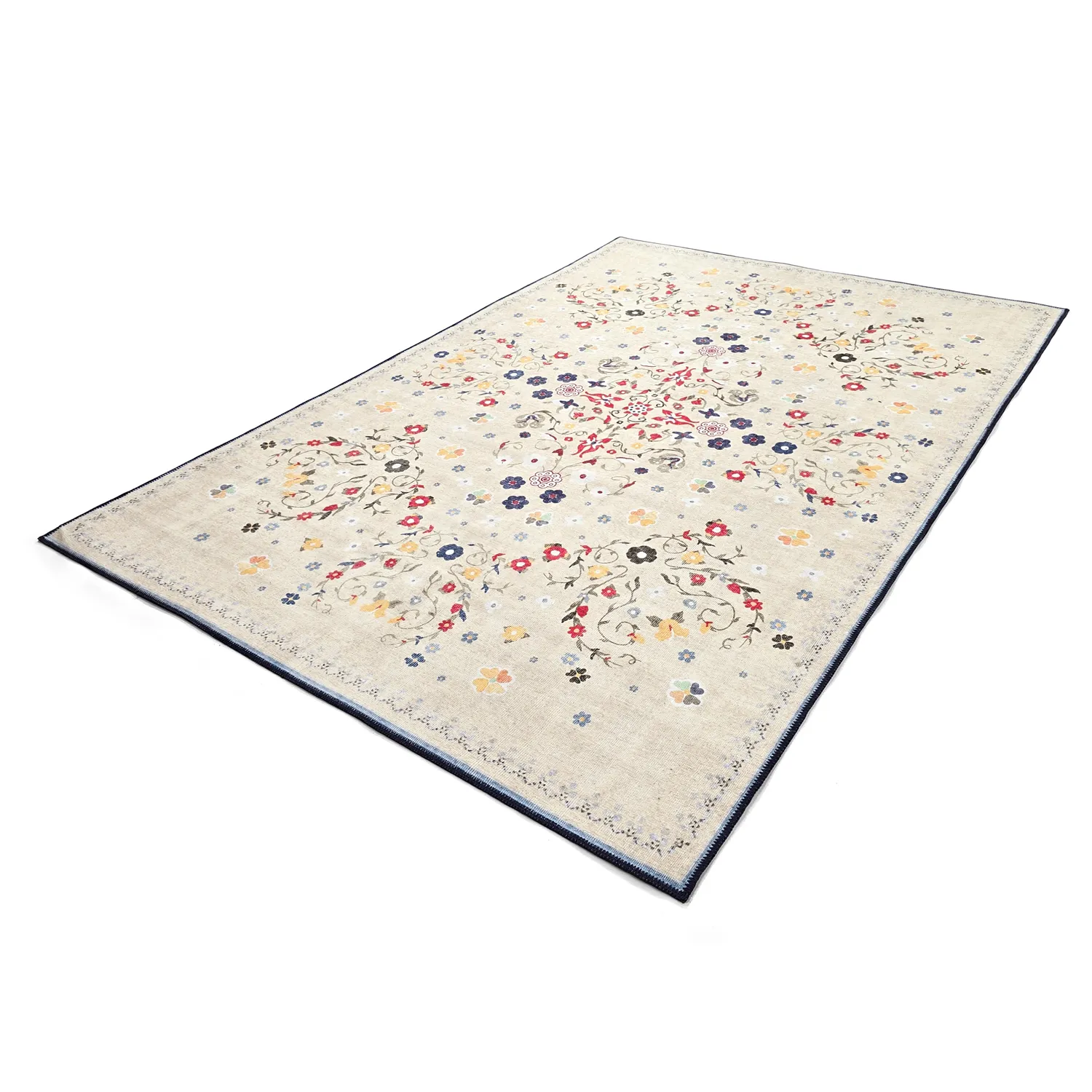Tappeto a tessitura piatta - Nabilar (crema)