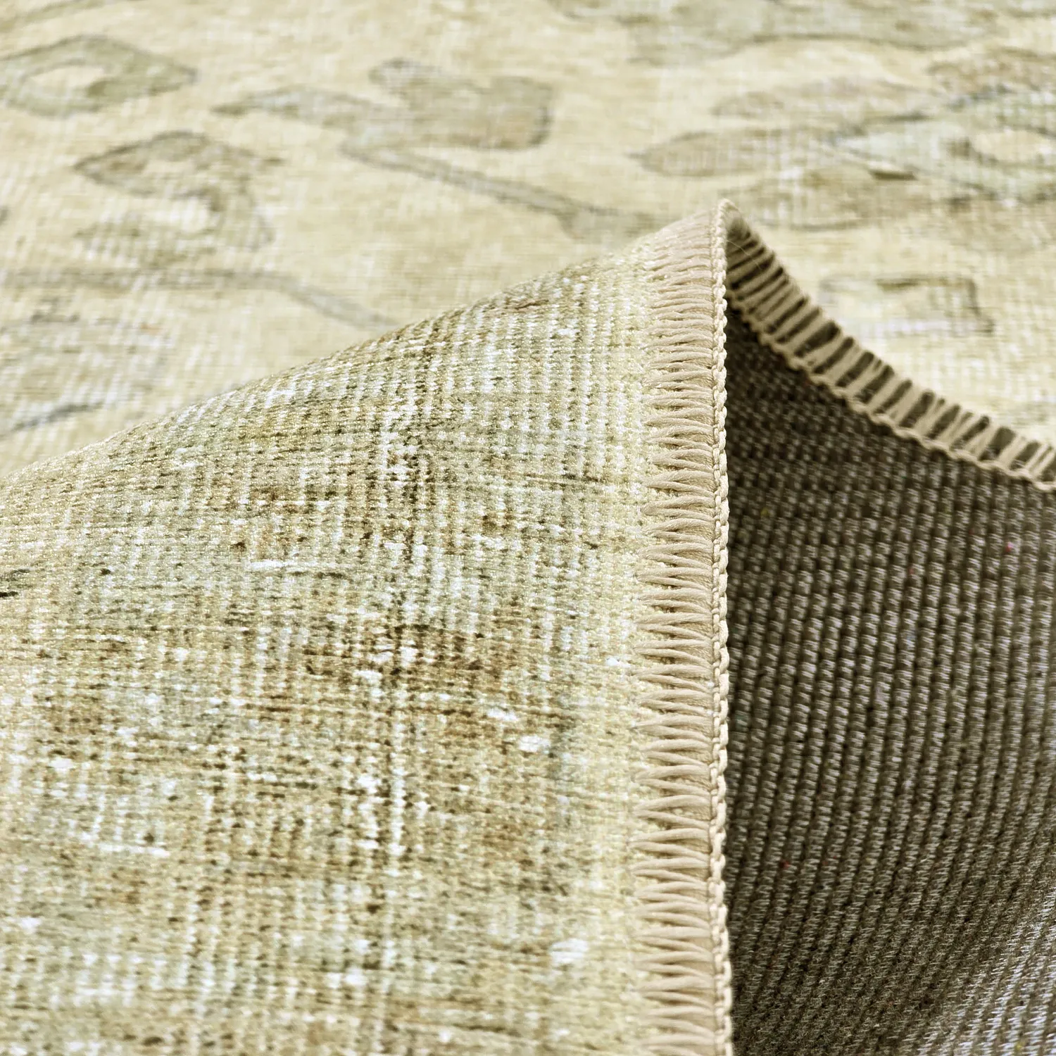 Tappeto a tessitura piatta - Noura (beige)