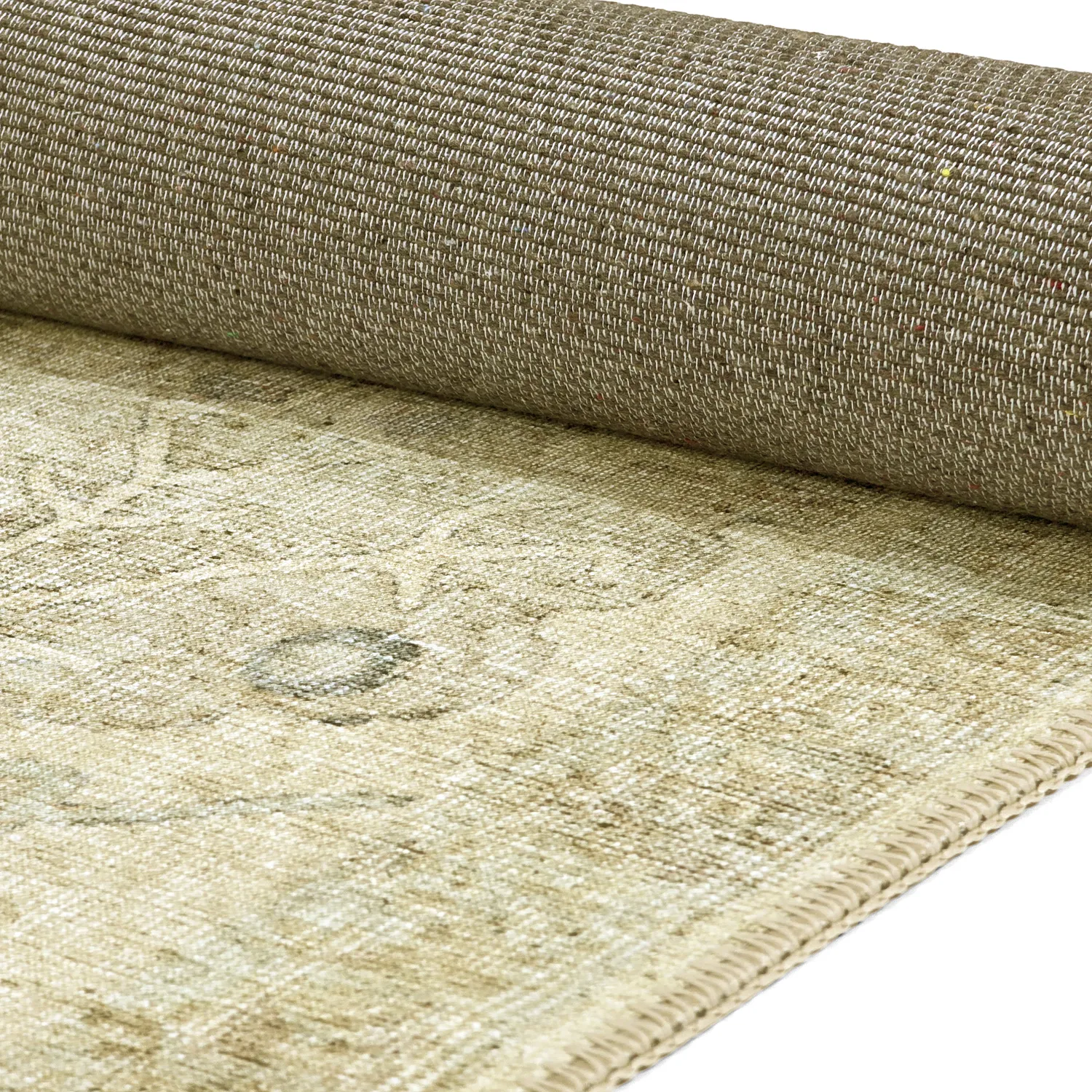 Tappeto a tessitura piatta - Noura (beige)