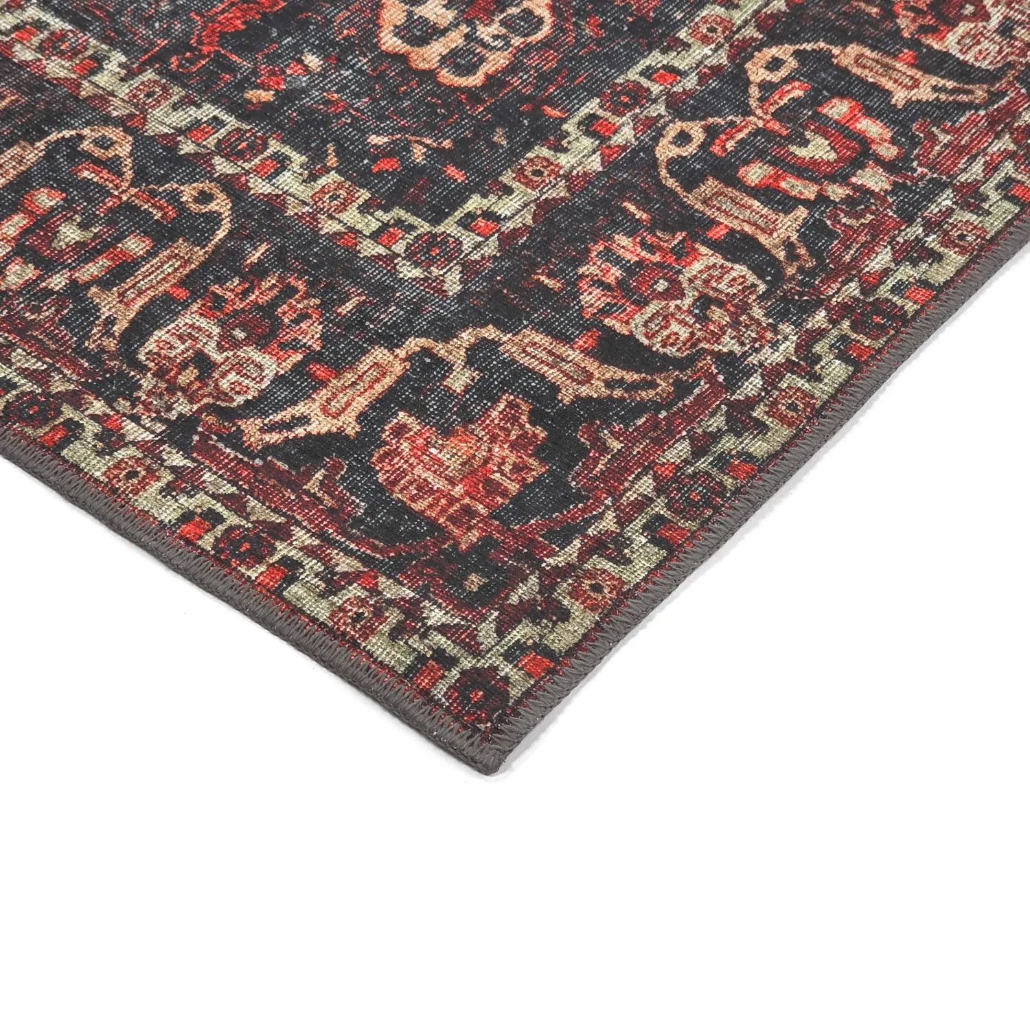 Tappeto a tessitura piatta - Velamir (rosso)